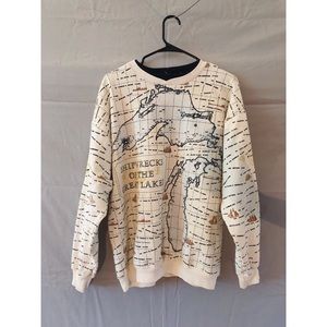 “Shipwrecks of the Great Lakes” Crewneck